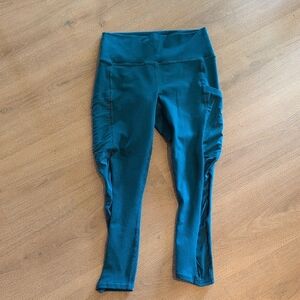 Fabletics Womens Leggings in Deep Teal